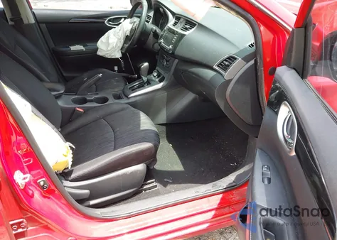 2018 Nissan Sentra Sv z USA, uszkodzony, nr VIN 3N1AB7AP9JY267649